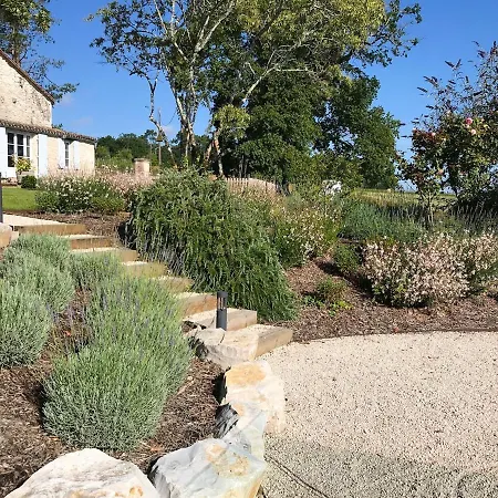 Дом отдыха Saint-capraise-d'eymet Chateau Sleeps 14 With Pool And Air Con *
