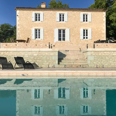 Saint-capraise-d'eymet Chateau Sleeps 14 With Pool And Air Con